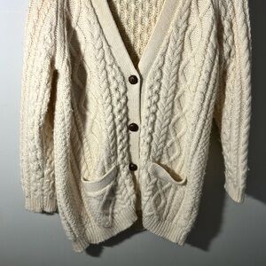 Nili Lotan Orion Sweater – Ivory, Size Small, Wool